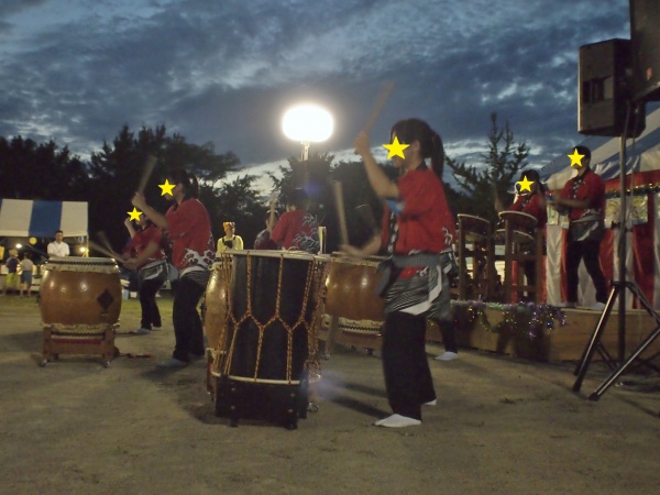 北稜高校「太鼓部」による迫力ある演奏♫