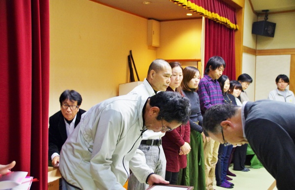 勤続表彰!これまでの感謝とこれからも末永くよろしくお願いします。