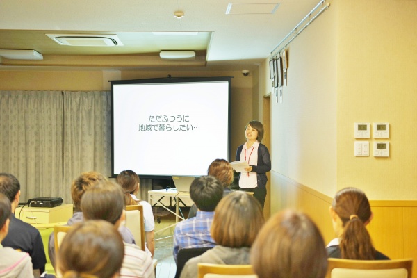 【相談】 相談員の想いを熱弁中